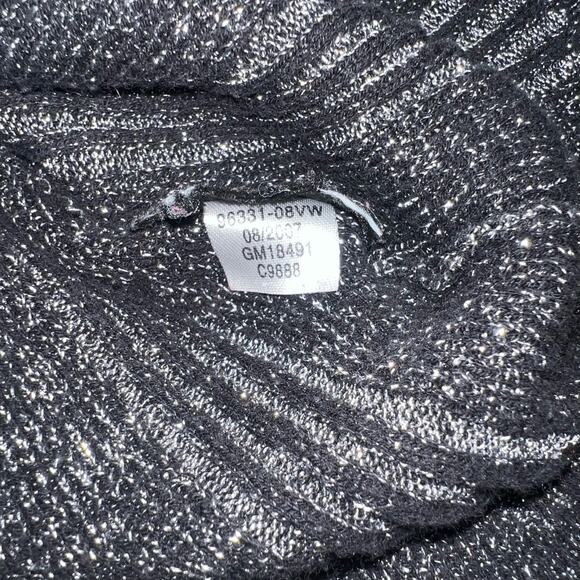 Harley Davidson Vintage 2007 Size Medium Sparkly Shimmer Goth Punk Grunge Shirt - Picture 9 of 11